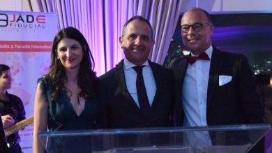 Annabelle Ballot (nouvelle directrice FACC), Vincent Floreani (consul général de France) et Christophe Poilleux (FACC Miami)