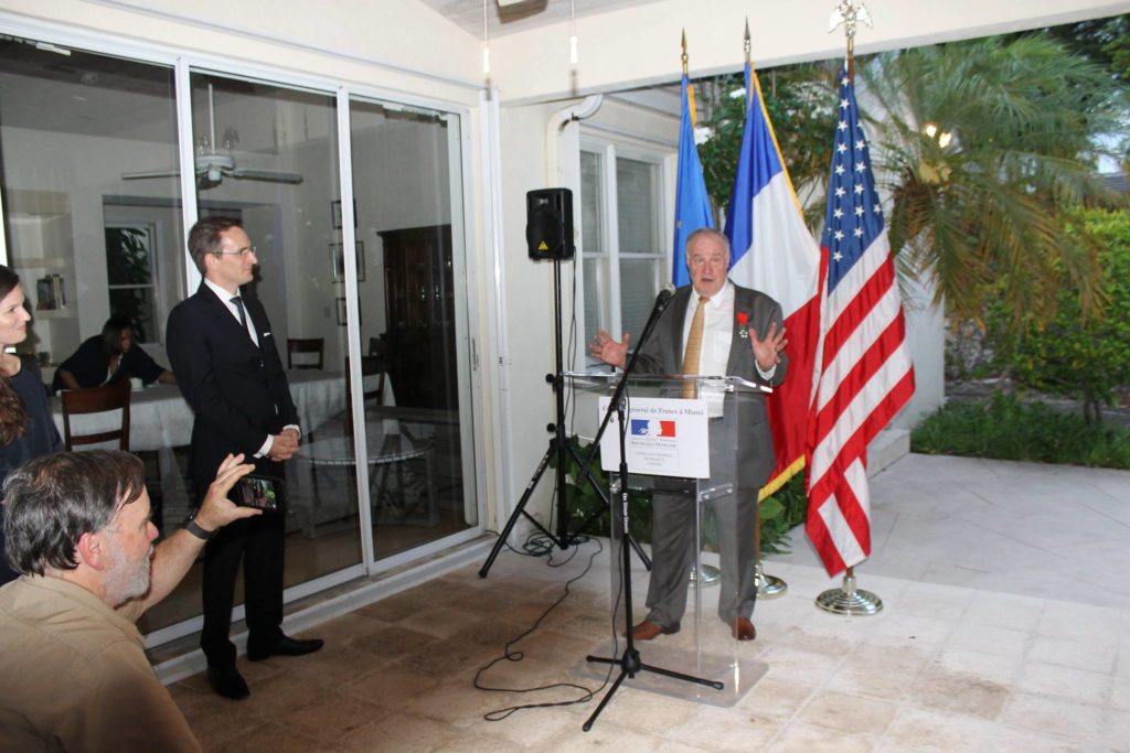 Steven Edelstein (crédit photo : Consulat général de France à Miami)