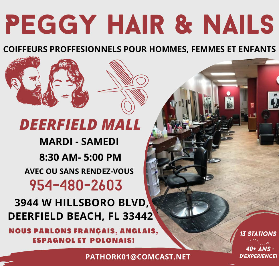 Peggy Hair & Nails Salon de coiffure / Coiffeuse