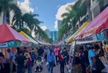 Street Fair de la Miami Book Fair