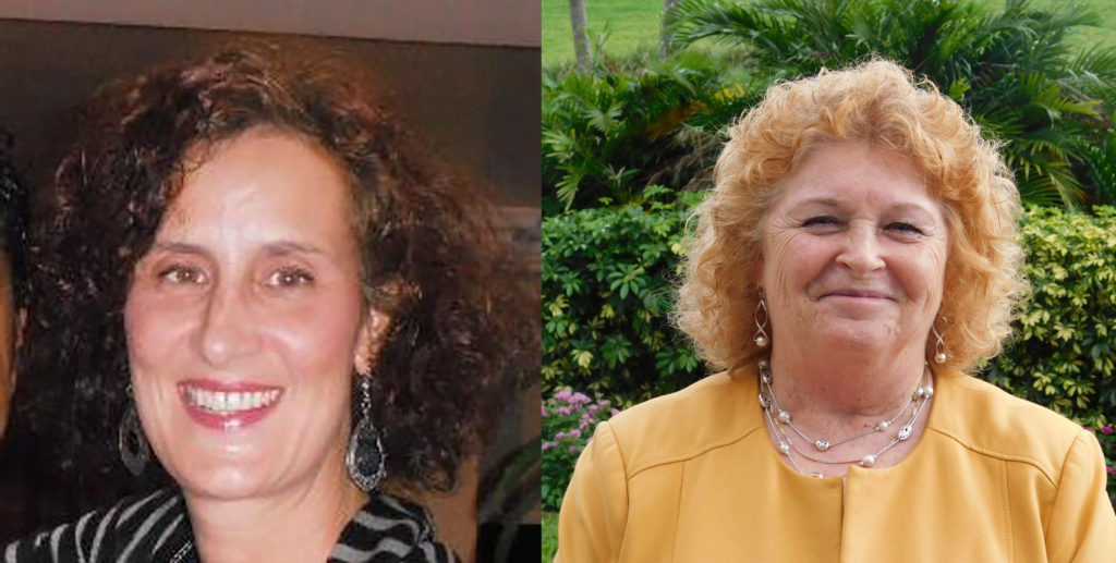 Sylvia Cesaratto (à gauche) devient consule générale du Canada à Miami. Elle remplace Susan Harper (à droite)