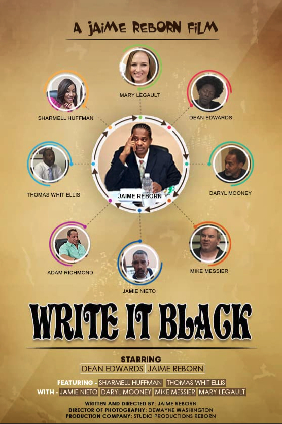 Affiche film Write it black