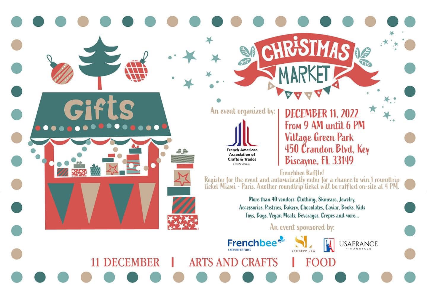 Marché de Noël français à Miami