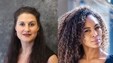 Chiara Péré (présidente) et Maité Baptistes (directrice) des "Samedis Français" d'Orlando, qui vont donner des cours de Français aux enfants de Melbourne (Floride) !