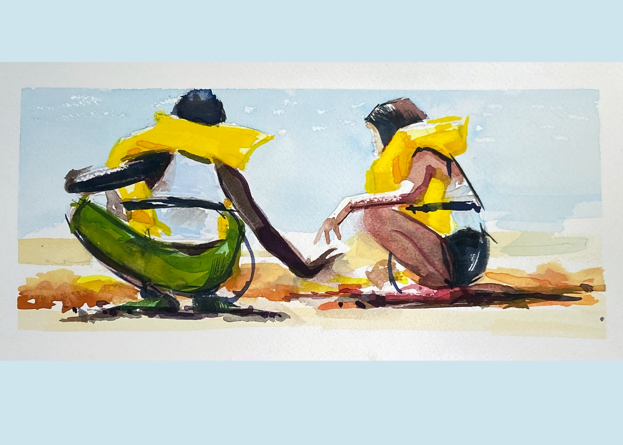 Summer by the Sea By Jacqueline Gopie