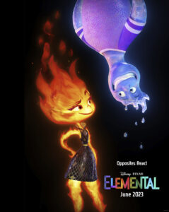 Affiche film Elemental