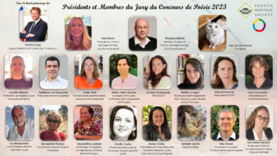 Le concours de poésie French Heritage Society 2023 : le jury est formé et les poèmes sont encours de révision !