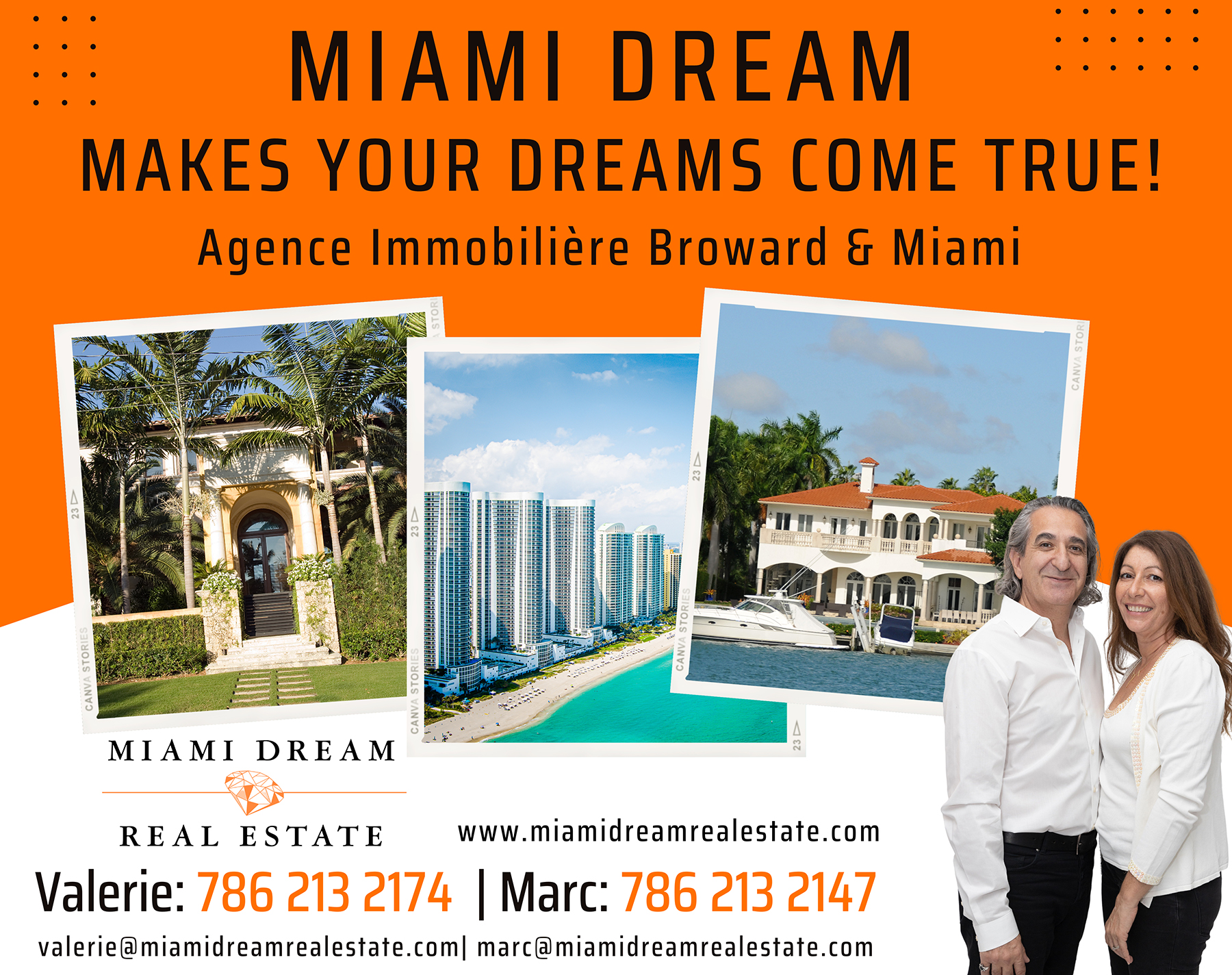 Valérie et Marc Benarous / Miami Dream Real Estate