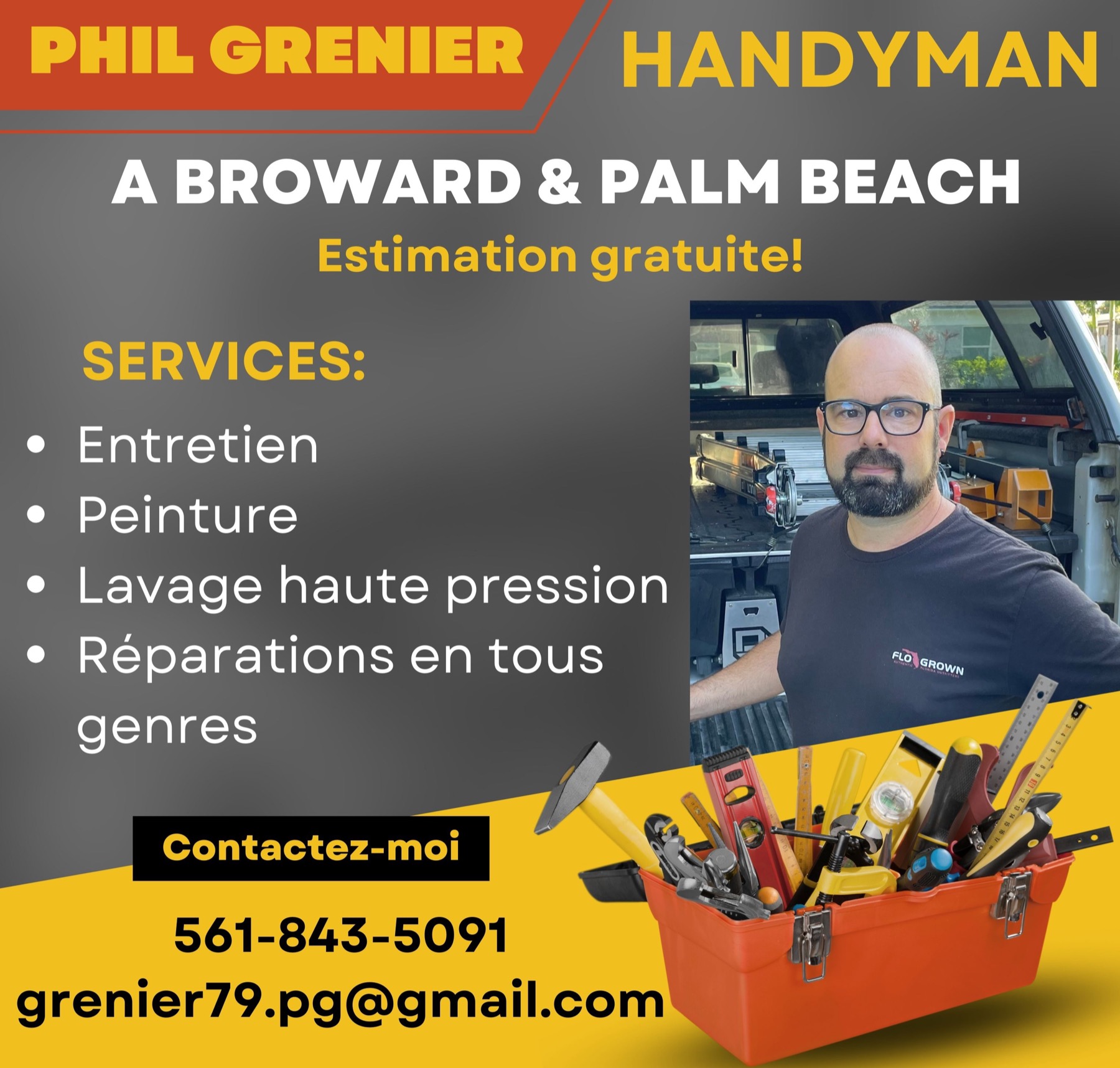 Phil Grenier / Handyman en Floride