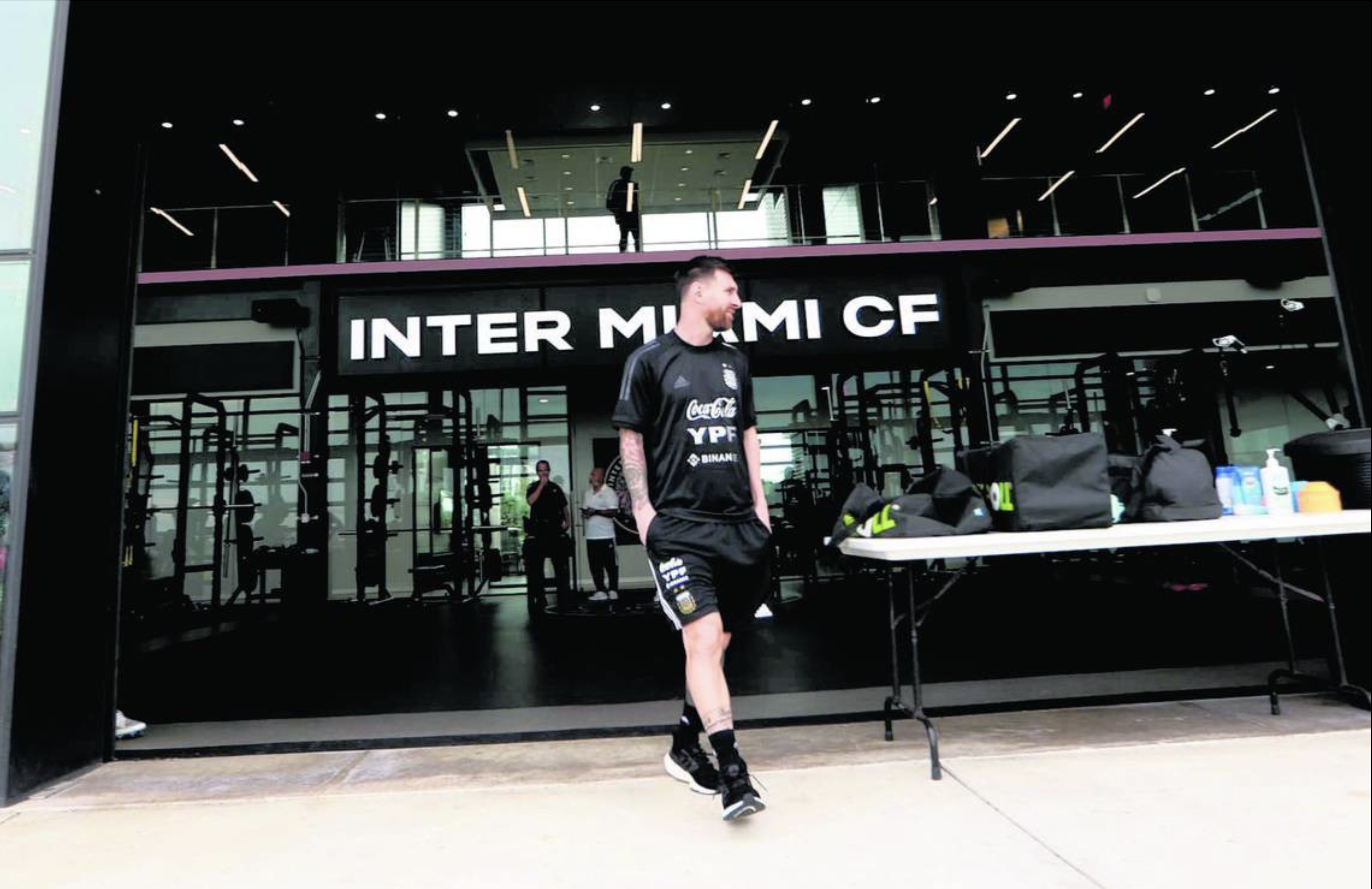 Lionel Messi avait visité les installations de l'Inter Miami l'an passé : il a une maison à Miami.