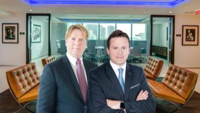 Emmanuel Jaegle et Olivier Sureau, qui dirigent Jade Fiducial, experts comptables francophones aux Etats-Unis