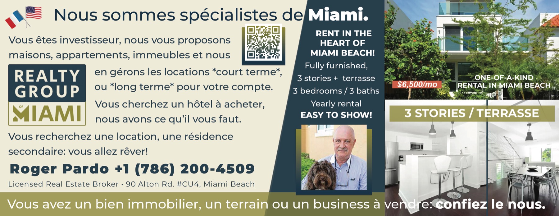 Agent immobilier à Miami