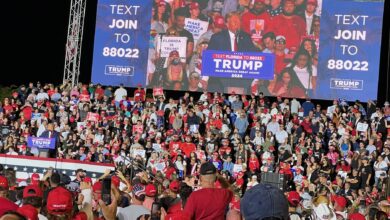 Réunion publique de Donald Trump à Miami