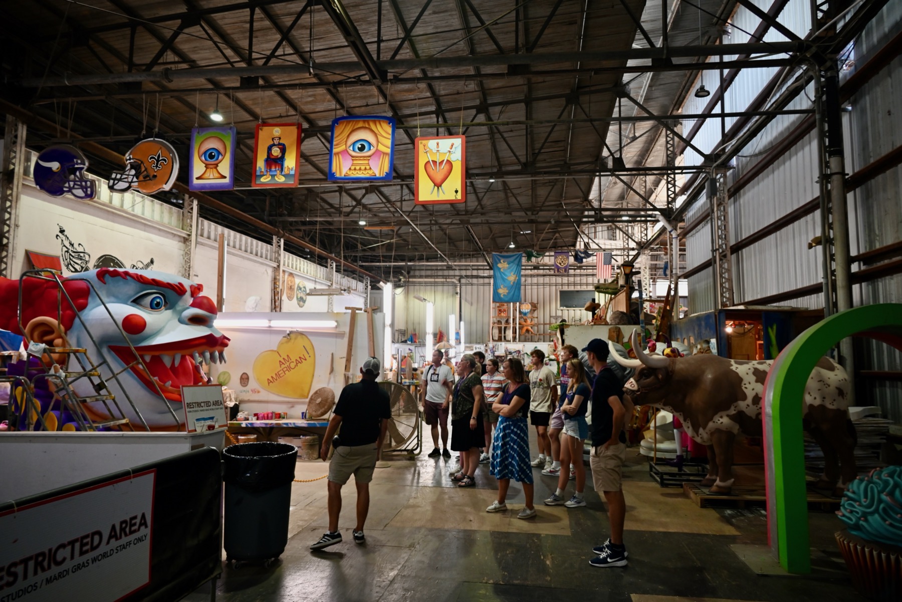 Barry Kern, CEO des Kern Studios / Mardi Gras World, à La Nouvelle Orléans