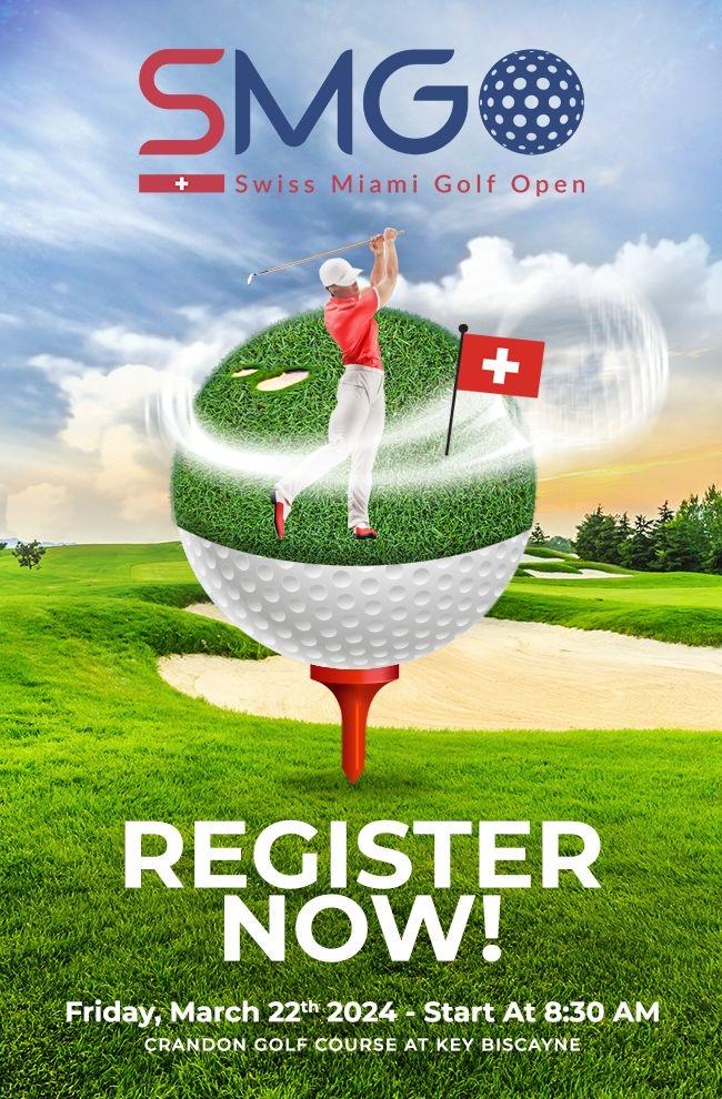 Venez nombreux au Swiss Miami Golf Open 2024 !