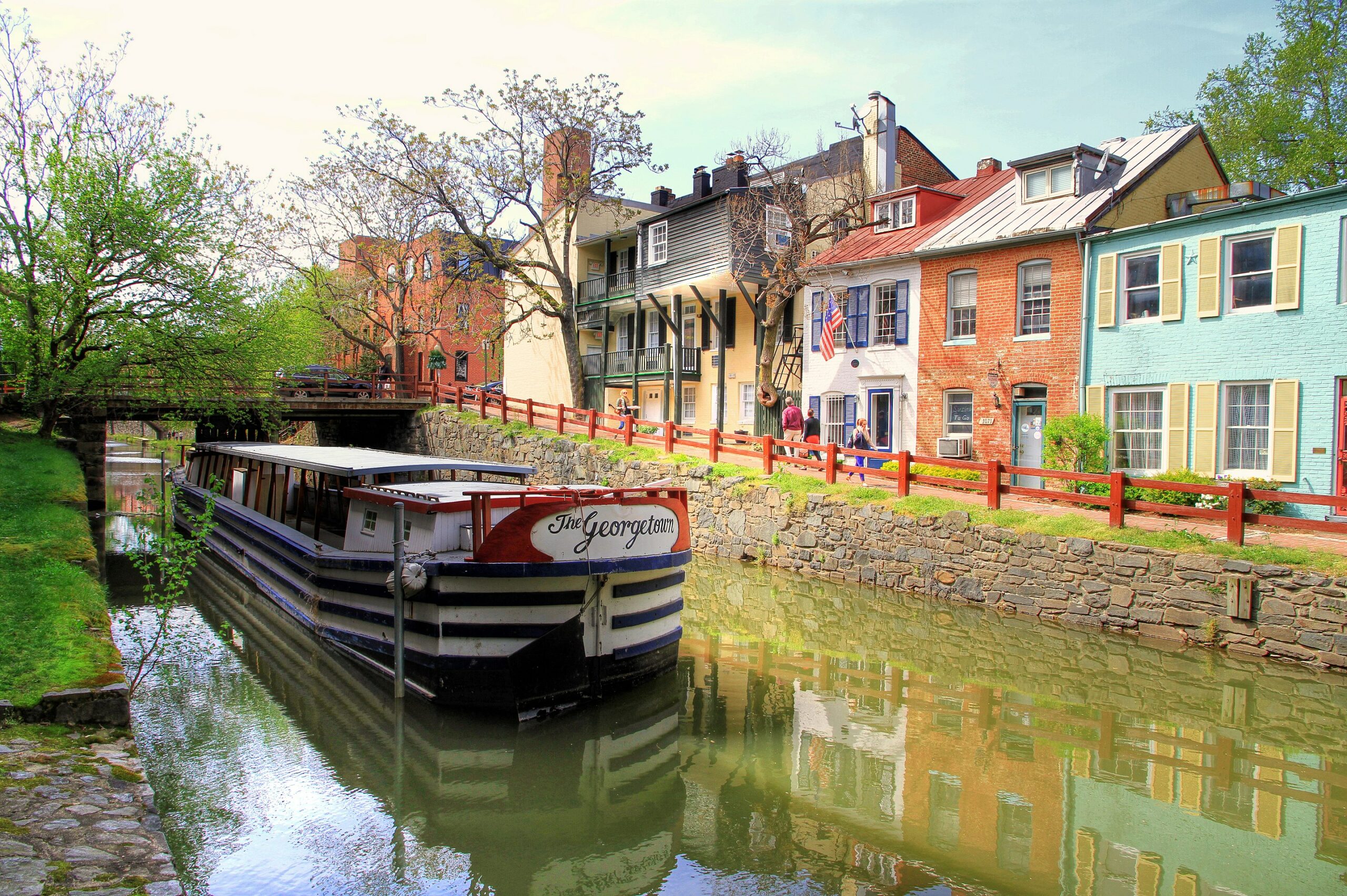 The Chesapeake and Ohio Canal à Georgetown.