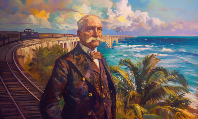 Henry Flagler : Visionnaire du Chemin de Fer et Pionnier de la Floride Moderne