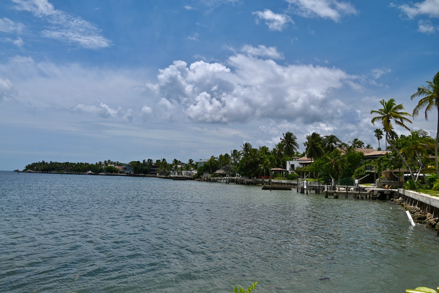 La vue depuis le Kampong