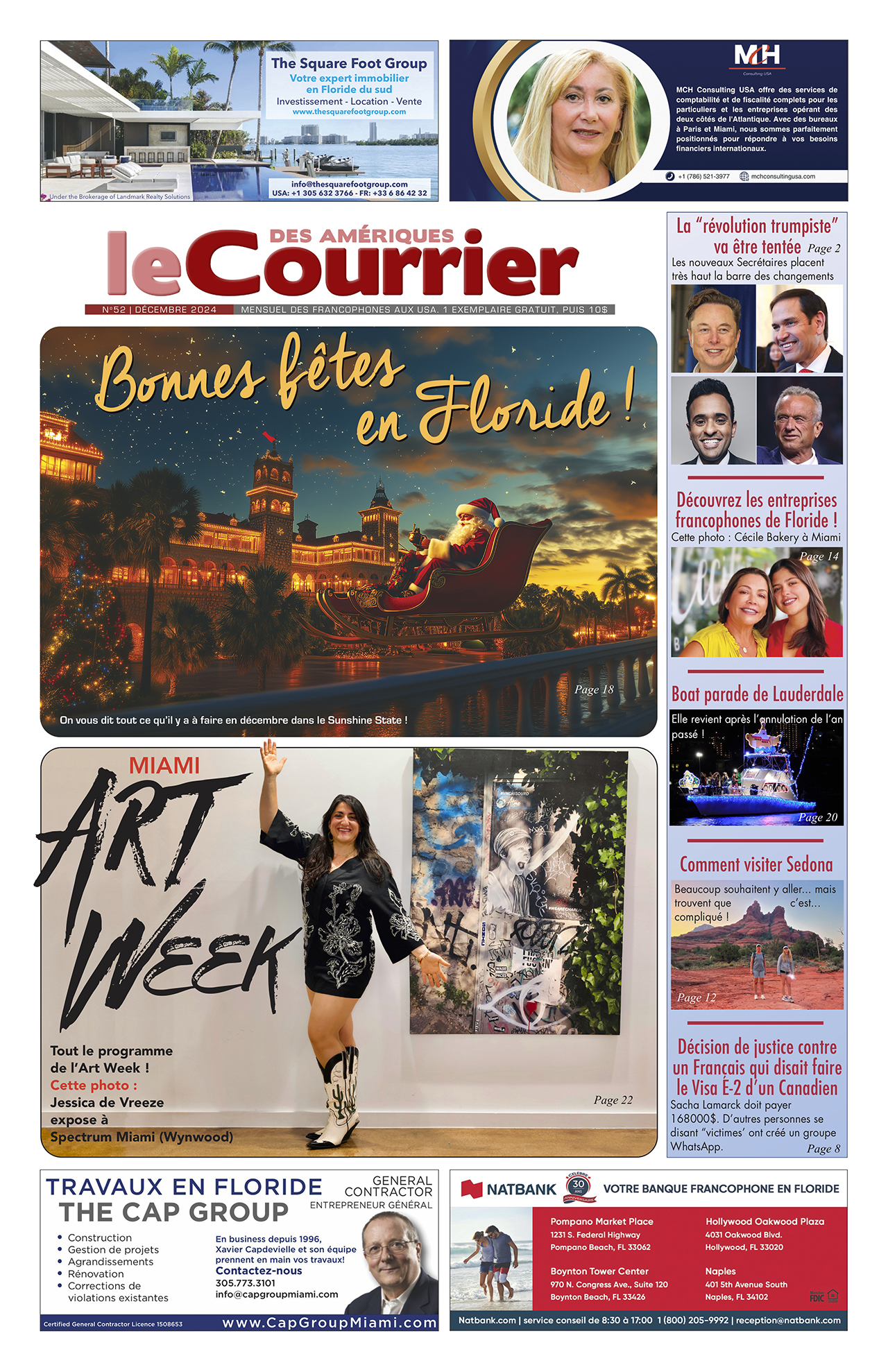 Le Courrier des Amériques de Décembre 2024