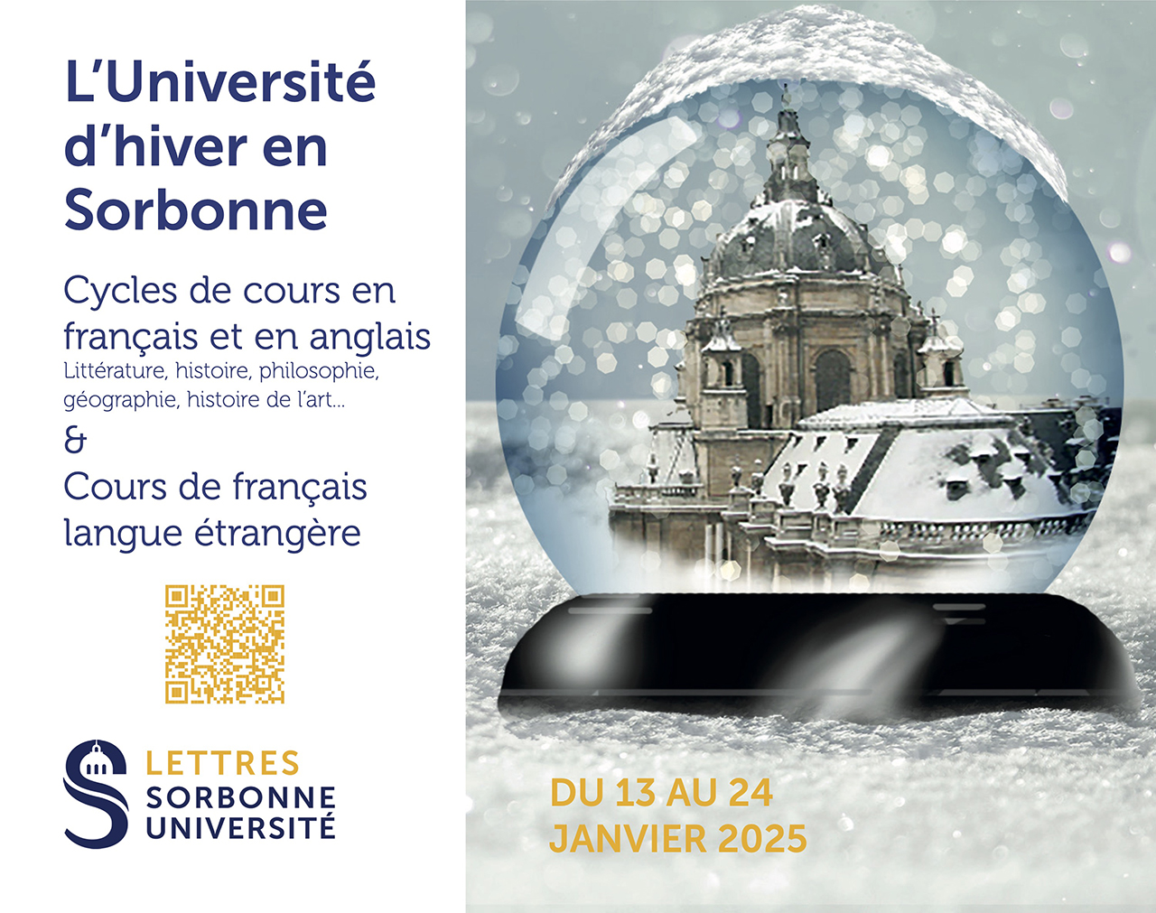 L'Université d'hiver en Sorbonne