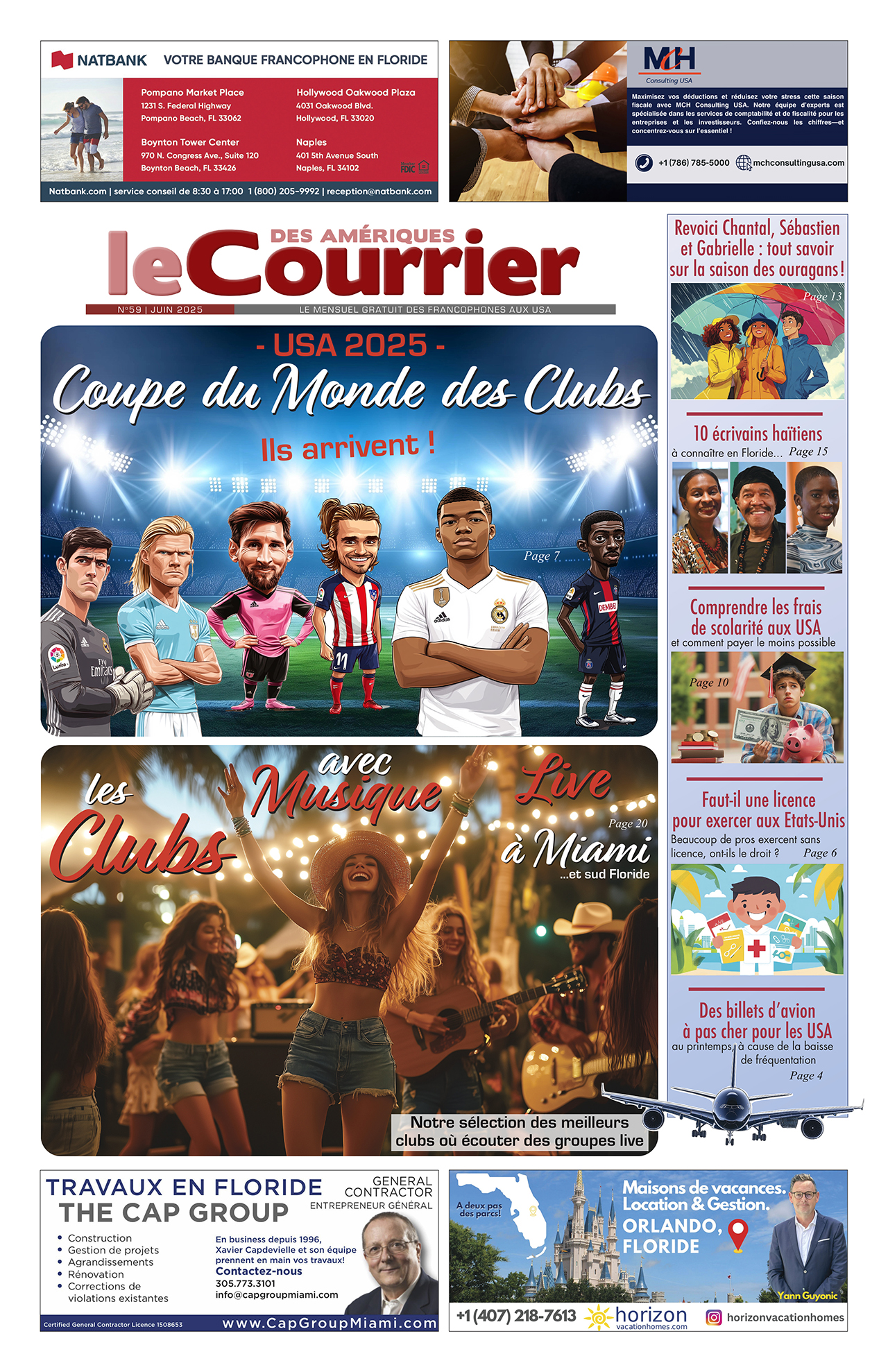 Le Courrier des Amériques de Mai 2025 est sorti !