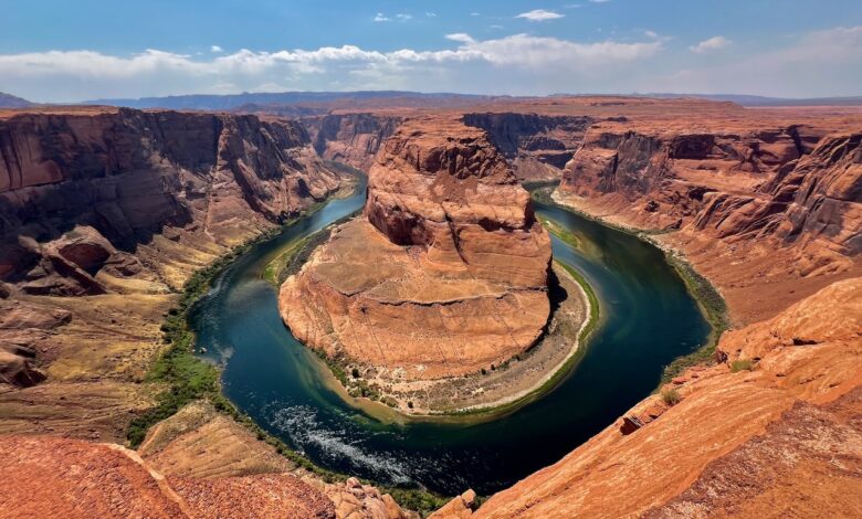 Visiter l’incroyable canyon de Horseshoe Bend sur le Colorado à Page en Arizona