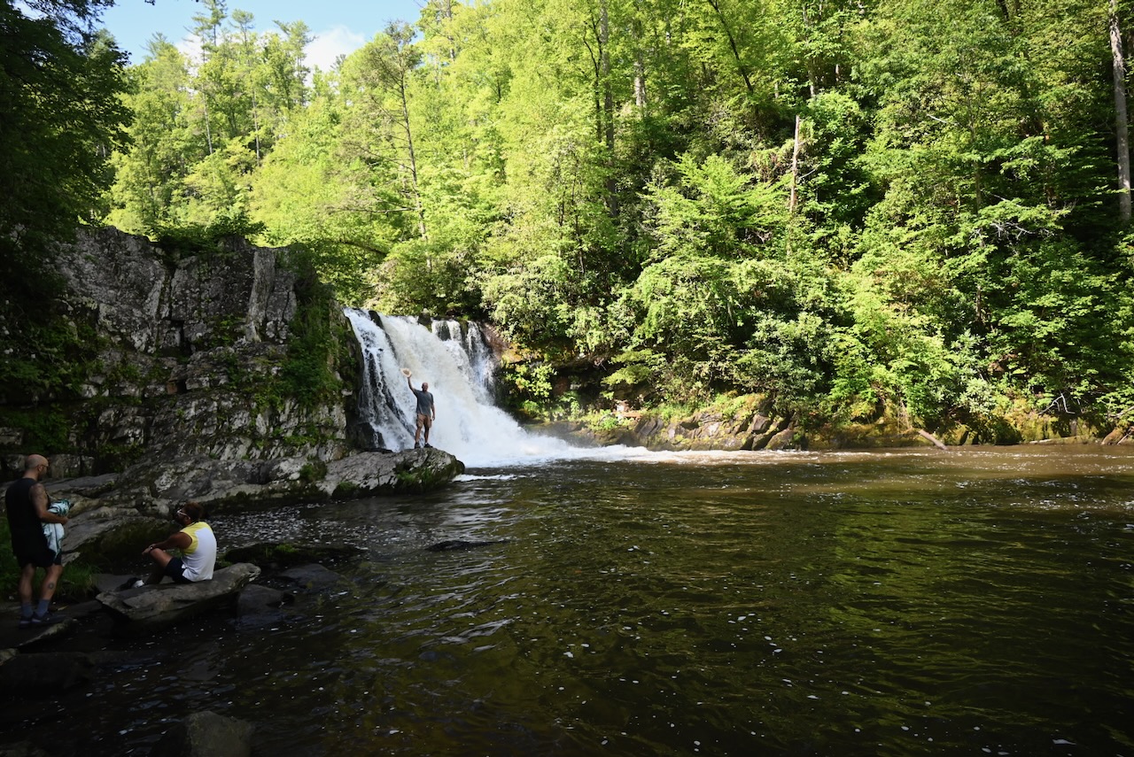 Abrams Falls à Cade Cove