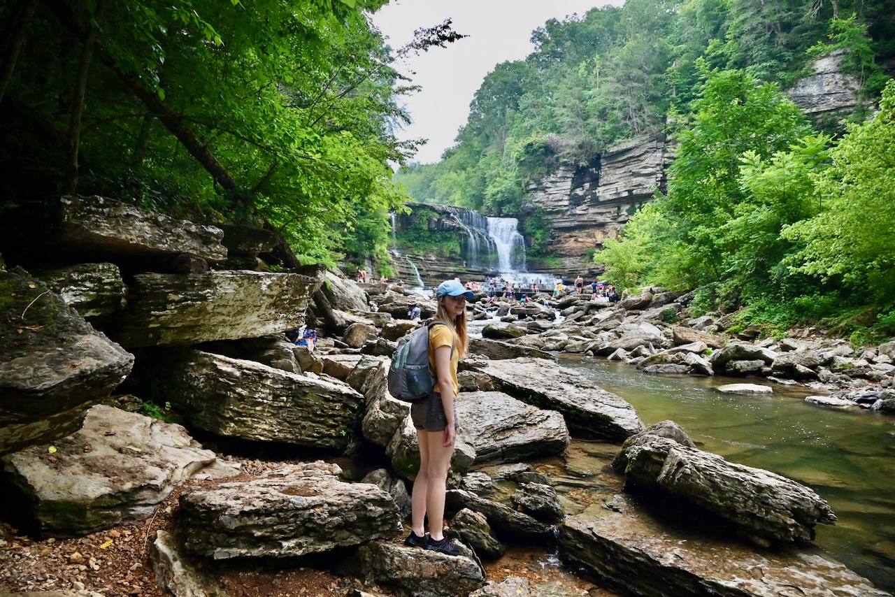 Cummins Falls State Park, près de Nashville dans le Tennessee