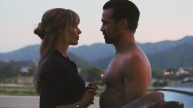 Margot Robbie et Colin Farrell