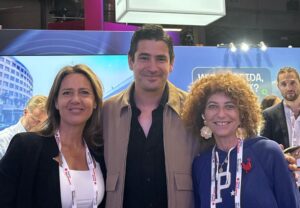 Patricia Santoni , David Azar et Corine Busson-Benhammou : les responsables de la French Tech Miami