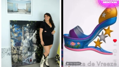 L'artiste française Jessica de Vreeze honorée en tant que finaliste lors du Miami Vibe 2.0 Challenge au Miami Shoe Museum