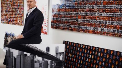 Palm Beach : JP Kadzinski, la ville en fragments d’art