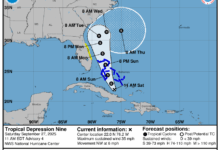 La côte Est de Floride placée en "vigilance tempête tropicale"