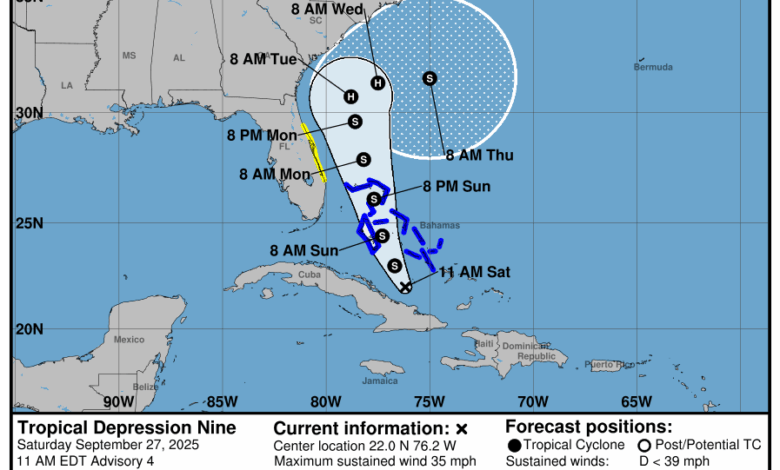 La côte Est de Floride placée en "vigilance tempête tropicale"
