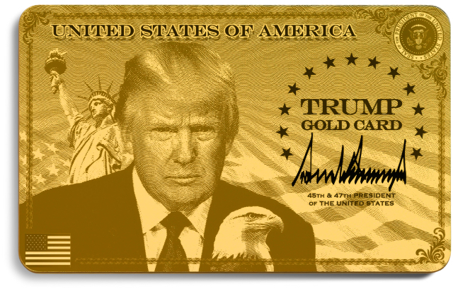 La Trump Gold Card : un nouveau visa payant à 1M$.