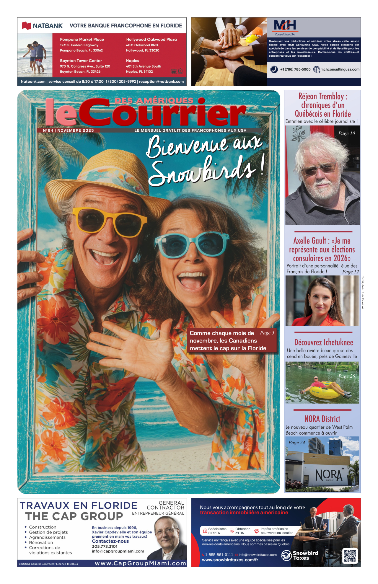 Le Courrier des Amériques de Novembre 2025 est sorti !