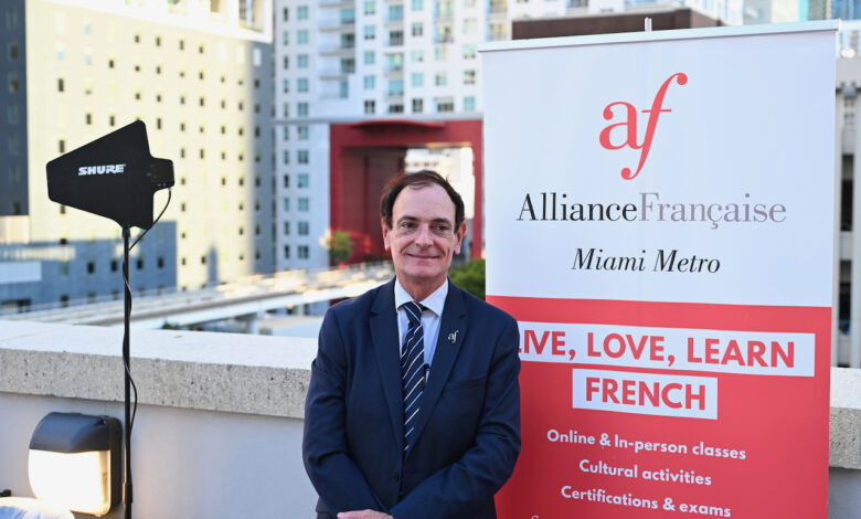 Dominique Scobry, directeur de l'Alliance Française Miami Metro