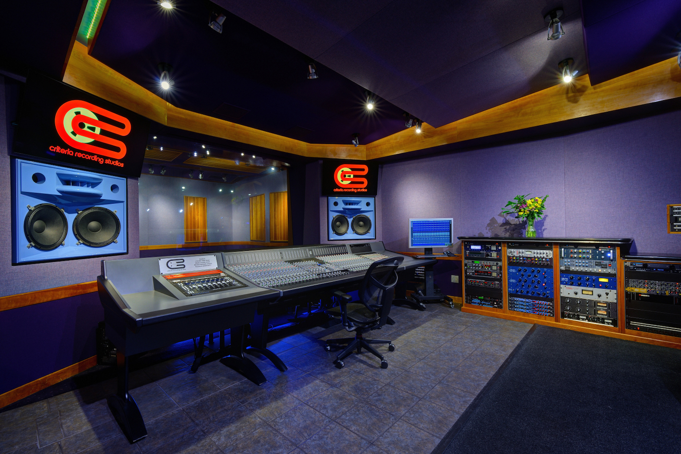 Criteria Recording Studios (Studio D). 