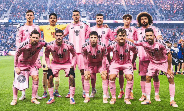 Le 11 de départ de l'Inter Miami qui vient de gagner sa demi-finale contre Cincinnati !