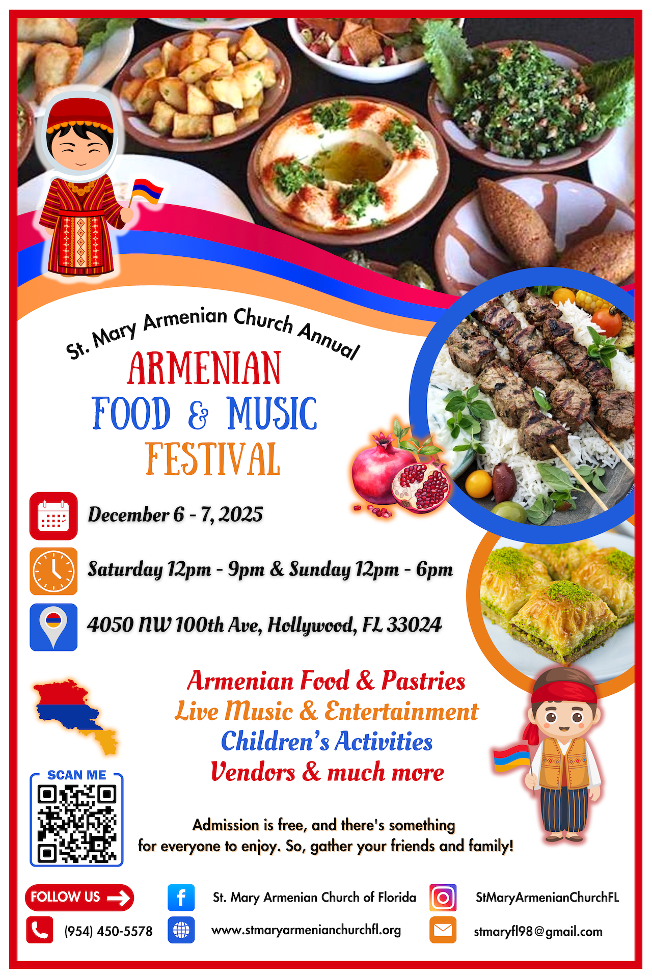 La communauté arménienne de Floride vous convie à son un grand festival gastronomique et musical à Hollywood