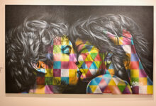 Peinture de Kobra à Art Miami 2026