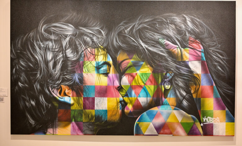 Peinture de Kobra à Art Miami 2026