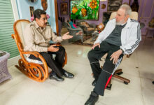 Nicolas Maduro avec le chef révolutionnaire cubain Fidel Castro.