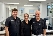 Joseph Paquet Lamothe, Nathalie Lamothe et Mario Paquet, de SCL Bouchard Surveillance