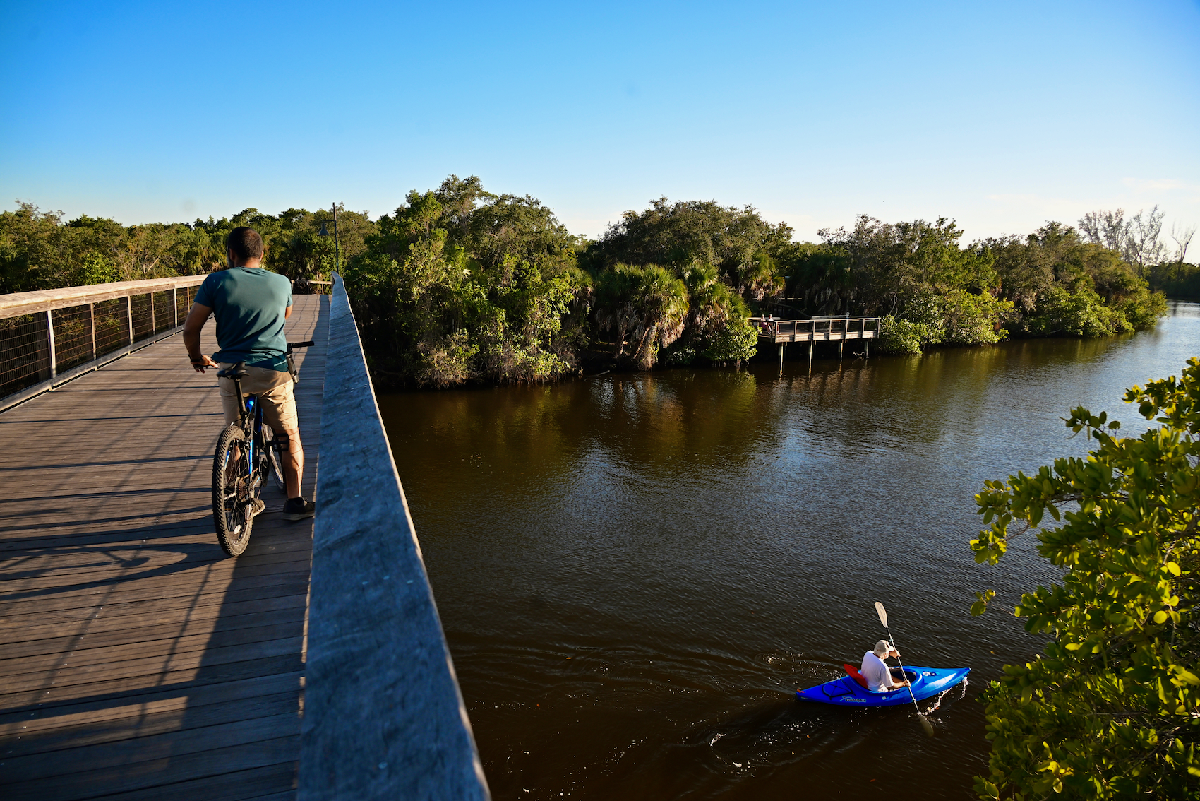 Pont sur la Gordon River, au sud du Greenway
