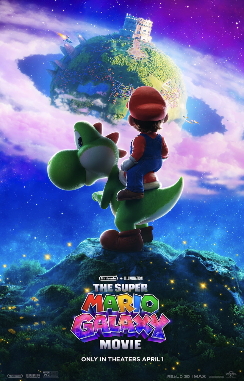 Affiche film Mario Galaxy