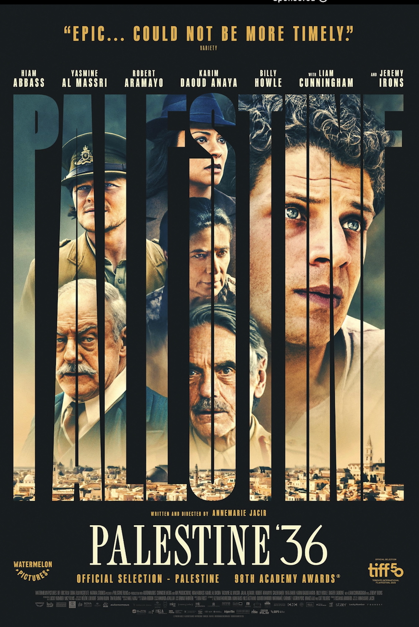 Affiche film Palestine '36