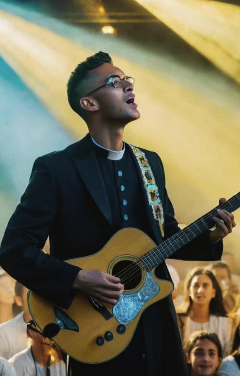 Affiche film The Singing Priest