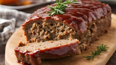 Recette cuisine américaine Meatloaf