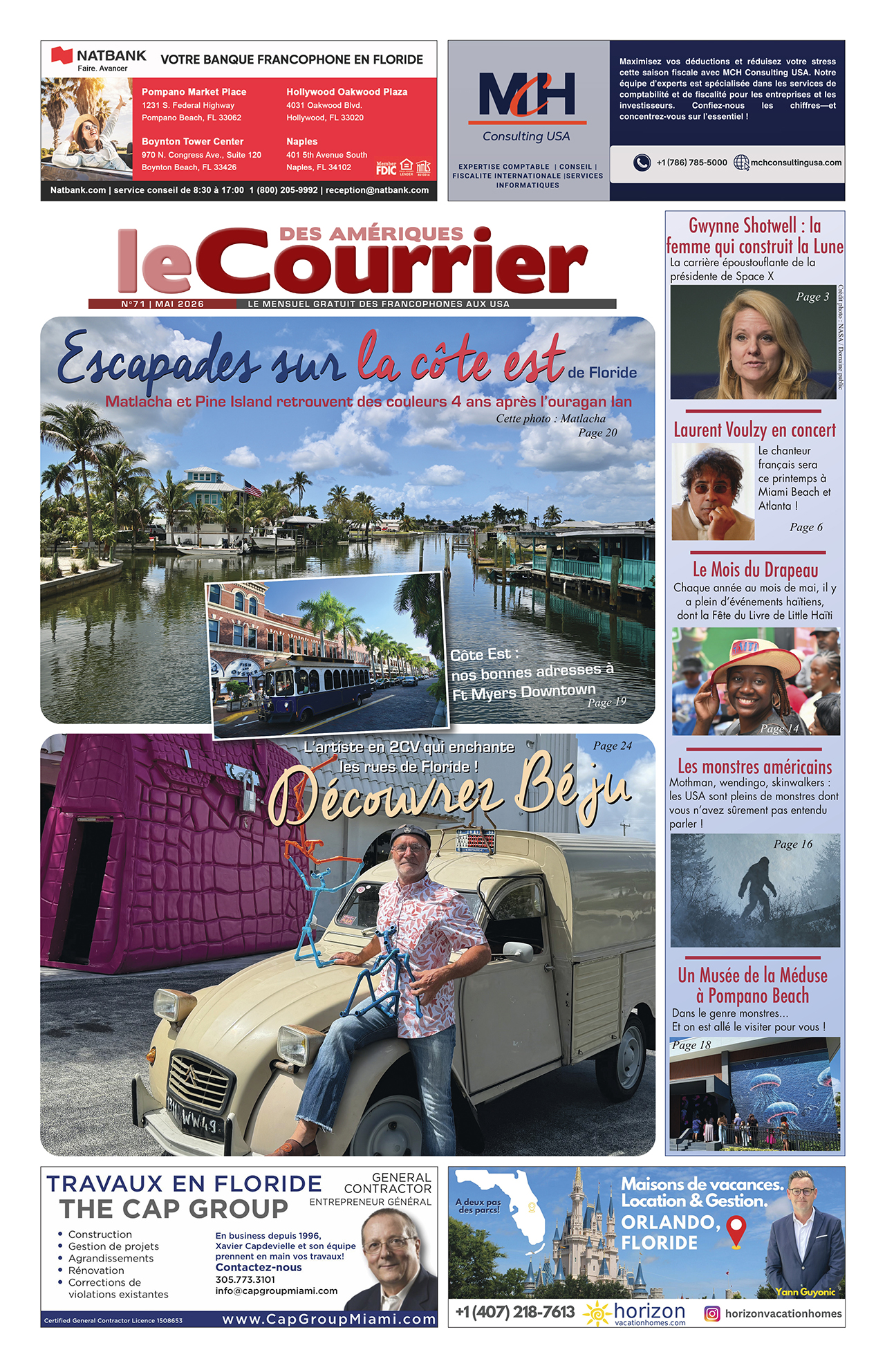 Le Courrier des Amériques de Mai 2026